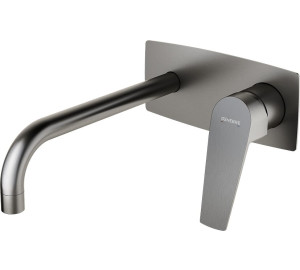 Built-in wash-basin mixer 22 cm spout